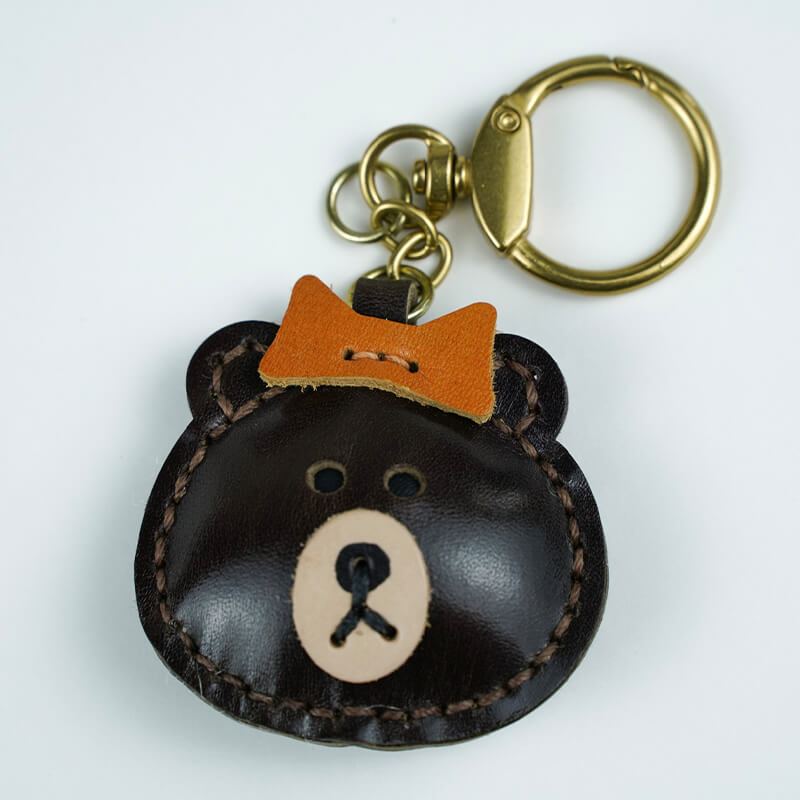 Cute Dog Shape Leather Decorative Charm – Babylon Leather - Babylon LeatherBabylon LeatherLL79-Black