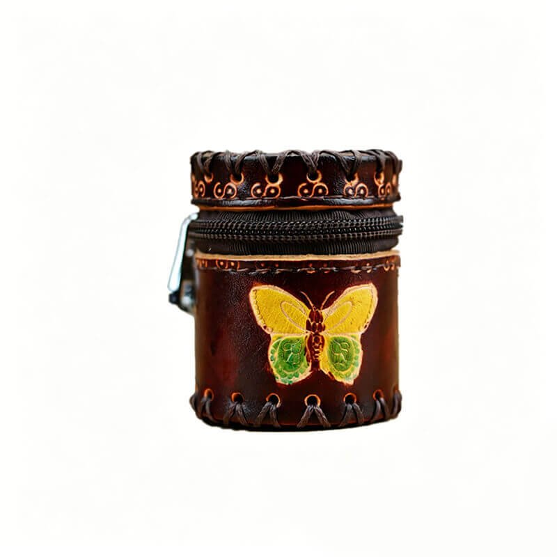 Cute Leather Bag Charm – Babylon Leather - Babylon LeatherBabylon LeatherLLZ41-Brown