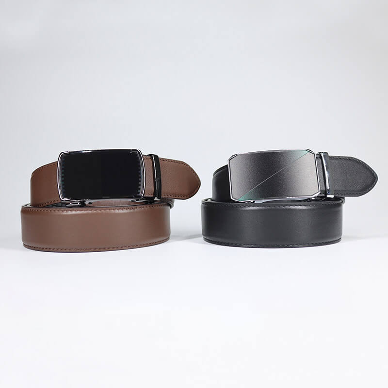 Men's Auto Buckle Belt Top Grain Leather DIY Kit – Babylon Leather