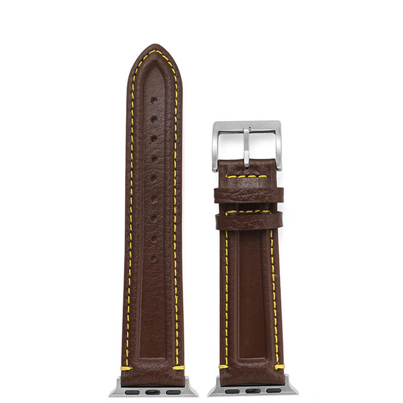 Padded Top Grain Leather Band for Apple Watch Series 1–6 – Babylon Leather
