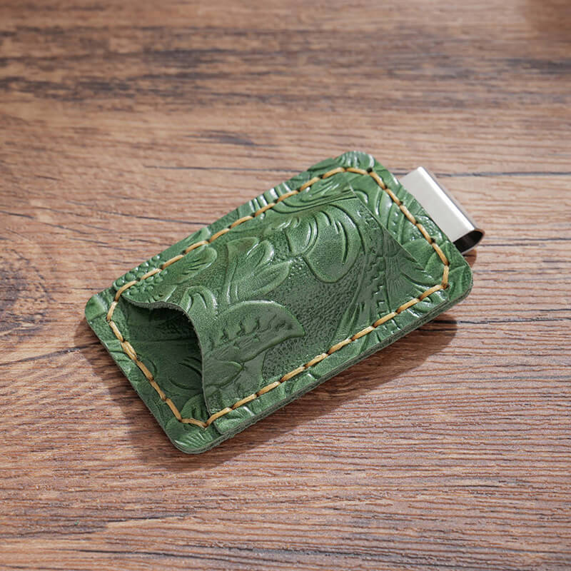 Embossed Pen Loop Traveler's Notebook – Babylon Leather