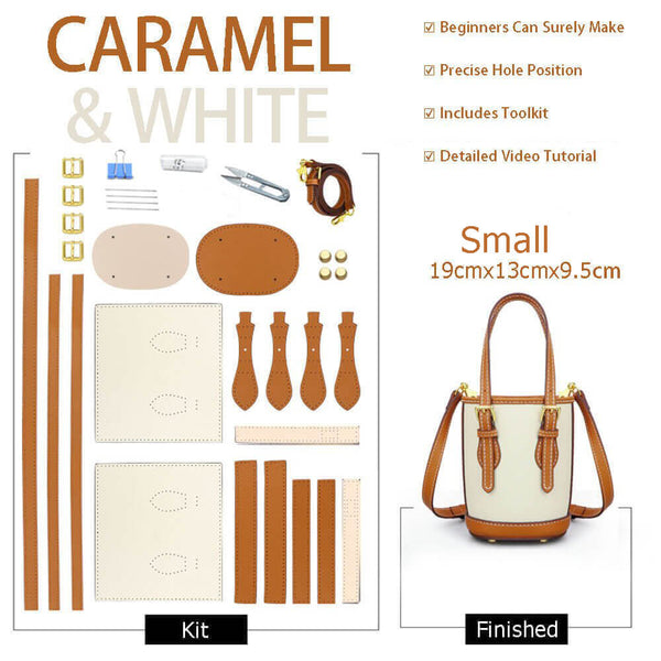 Designer Bucket Bag DIY Kit – Babylon Leather