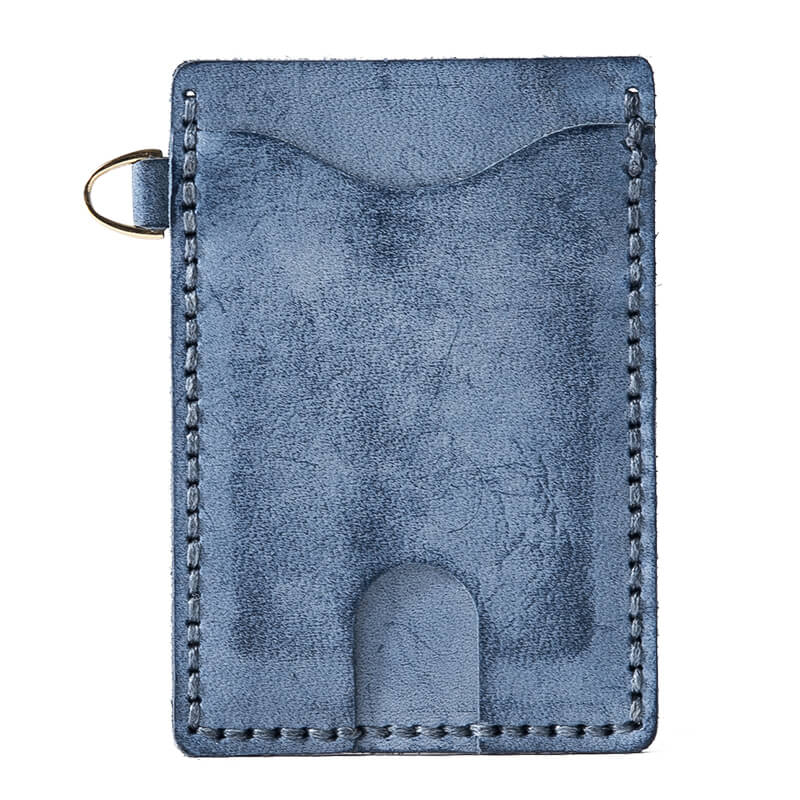 DIY Card Case Leather Kit For Him – Babylon Leather - Babylon LeatherBabylon LeatherLZ19 - Black - Card Case