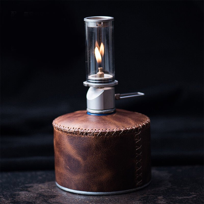 DIY Genuine Leather Camping Gas Canister Cover Kit – Babylon Leather - Babylon LeatherBabylon LeatherLZ89