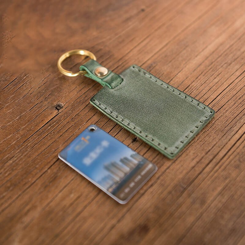 DIY Leather Access Card Holder Keychain Kit – Babylon Leather - Babylon LeatherBabylon LeatherLZ75-Yellow