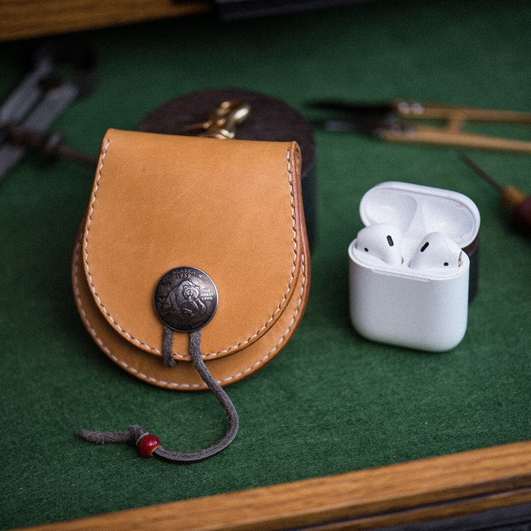 DIY Leather Airpods Case Handmade – Babylon Leather - Babylon LeatherBabylon LeatherLZ16 - No Leather Burnisher
