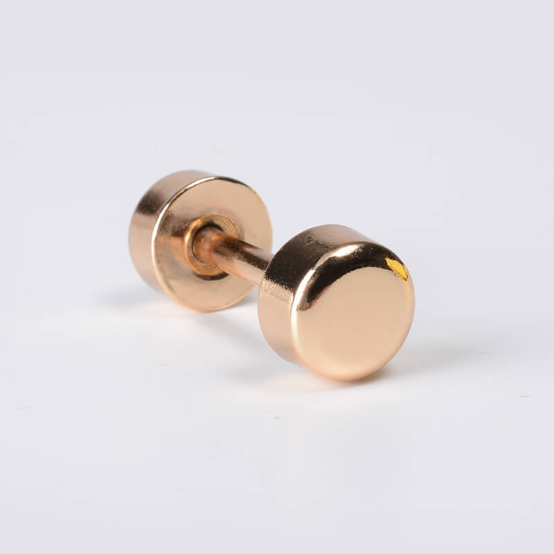 Double-Ended Screw Bar Connector - Babylon Leather - Babylon LeatherBabylon LeatherJY22-Gold-12.5mm