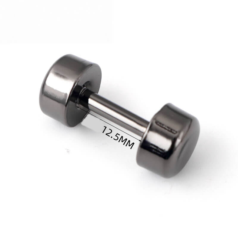Double-Ended Screw Bar Connector - Babylon Leather - Babylon LeatherBabylon LeatherJY22-Gunmetal-12.5mm