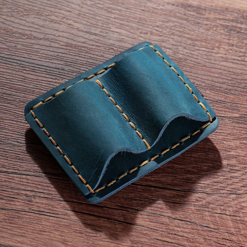 Double Pen Loop Traveler's Notebook – Babylon Leather - Babylon LeatherBabylon LeatherAN01-Blue