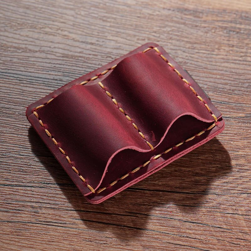 Double Pen Loop Traveler's Notebook – Babylon Leather - Babylon LeatherBabylon LeatherAN01-Wine Red