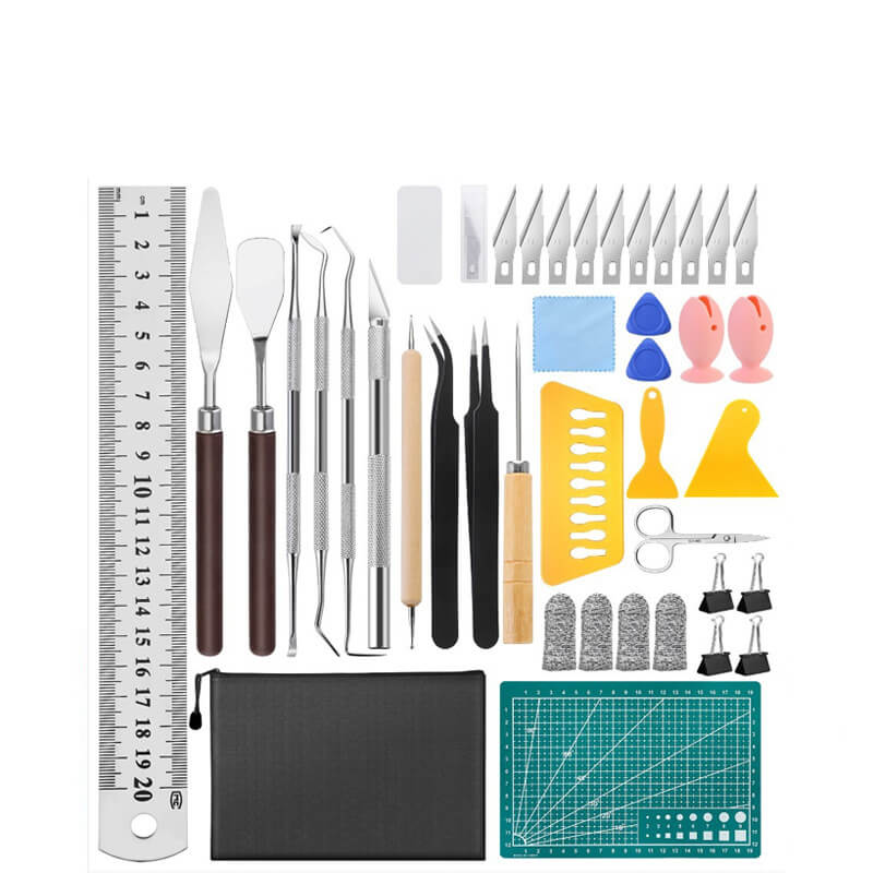 Dried Flower Craft Tool Set for Vinyl Weeding and Embossing – Babylon Leather - Babylon LeatherBabylon LeatherXH59-Sets（42pcs）