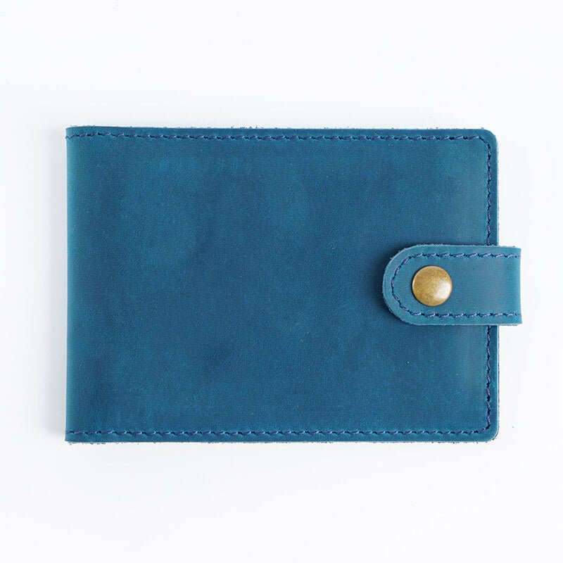 Driver's License Holder – Babylon Leather - Babylon LeatherBabylon LeatherAN57-Blue