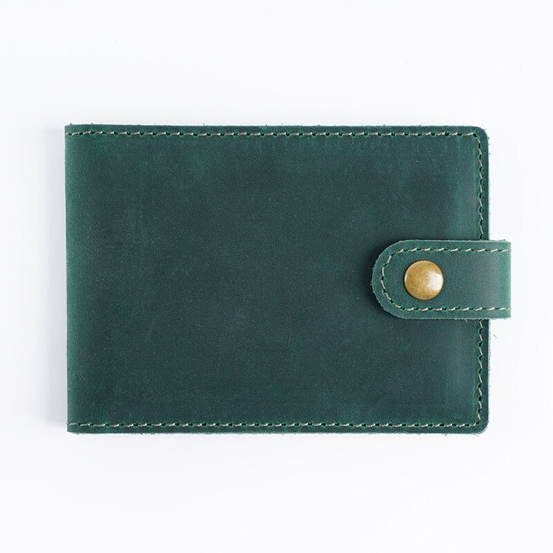 Driver's License Holder – Babylon Leather - Babylon LeatherBabylon LeatherAN57-Dark Green