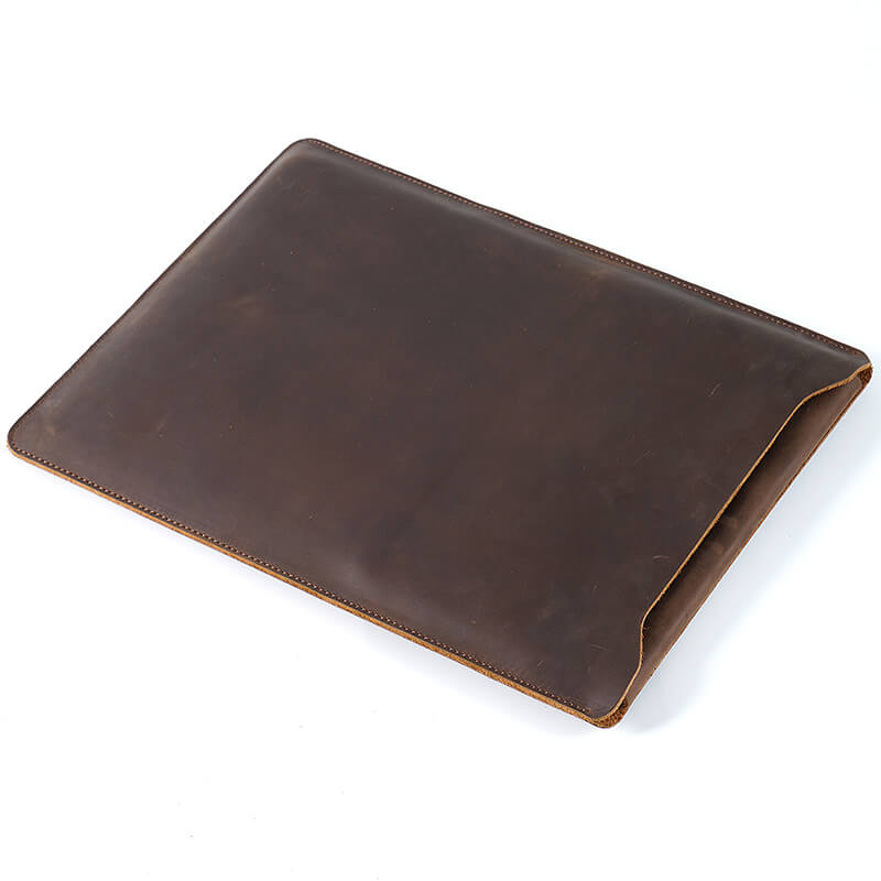 Laptop Sleeve 12 13 14 Inch Crazy Horse Leather – Babylon Leather