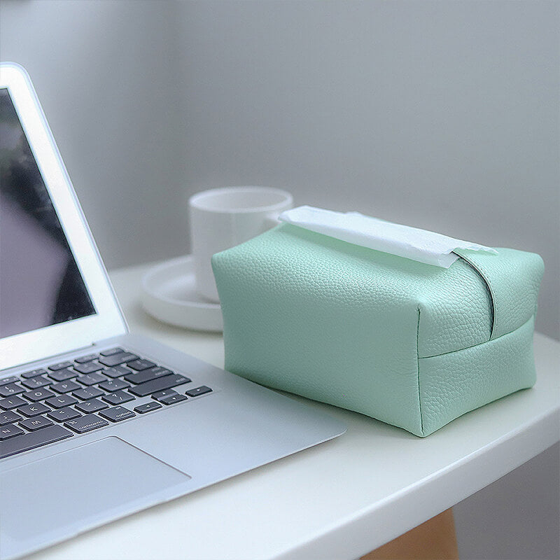 Leather Tissue Box Cover – Babylon Leather