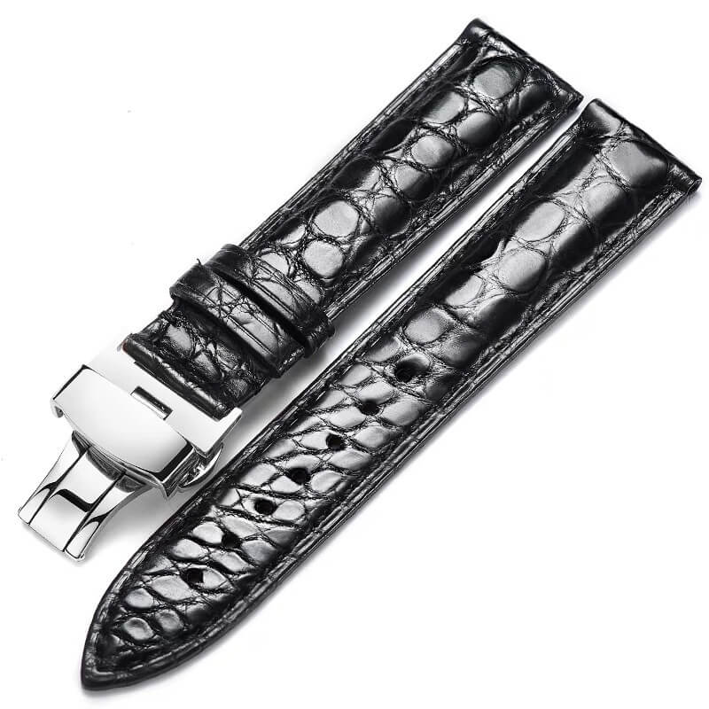 American Alligator Leather Watch Strap, 12mm to 24mm – Babylon Leather