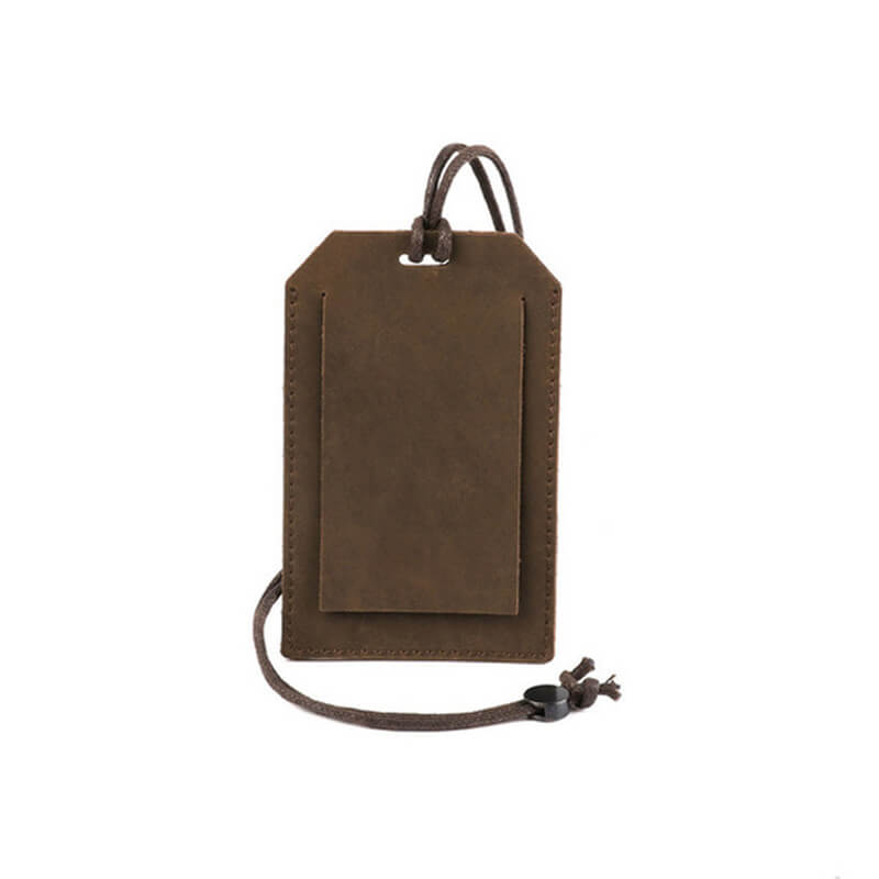 Leather Lanyard ID Badge Holder – Babylon Leather