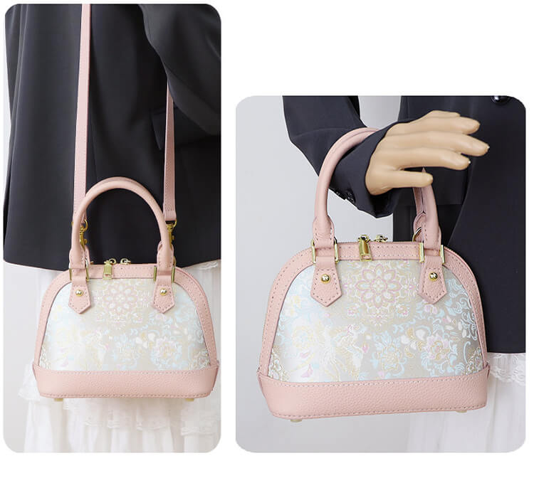 Customizable Fabric Panel Dome Crossbody Bag DIY Kit – Babylon Leather