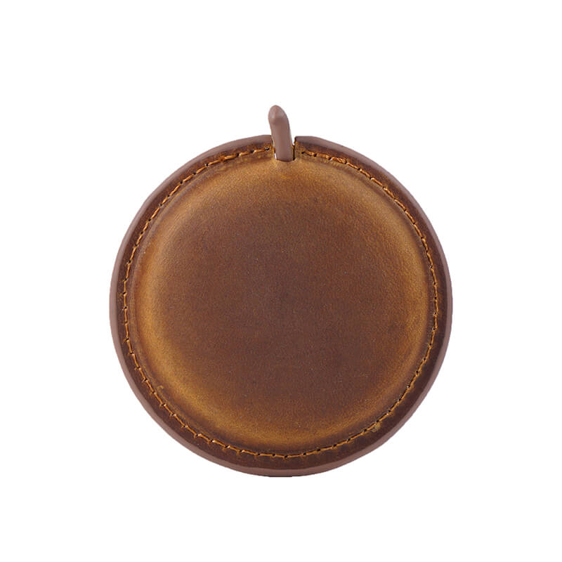 Vintage Leather Tape Measure Keychain – Babylon Leather