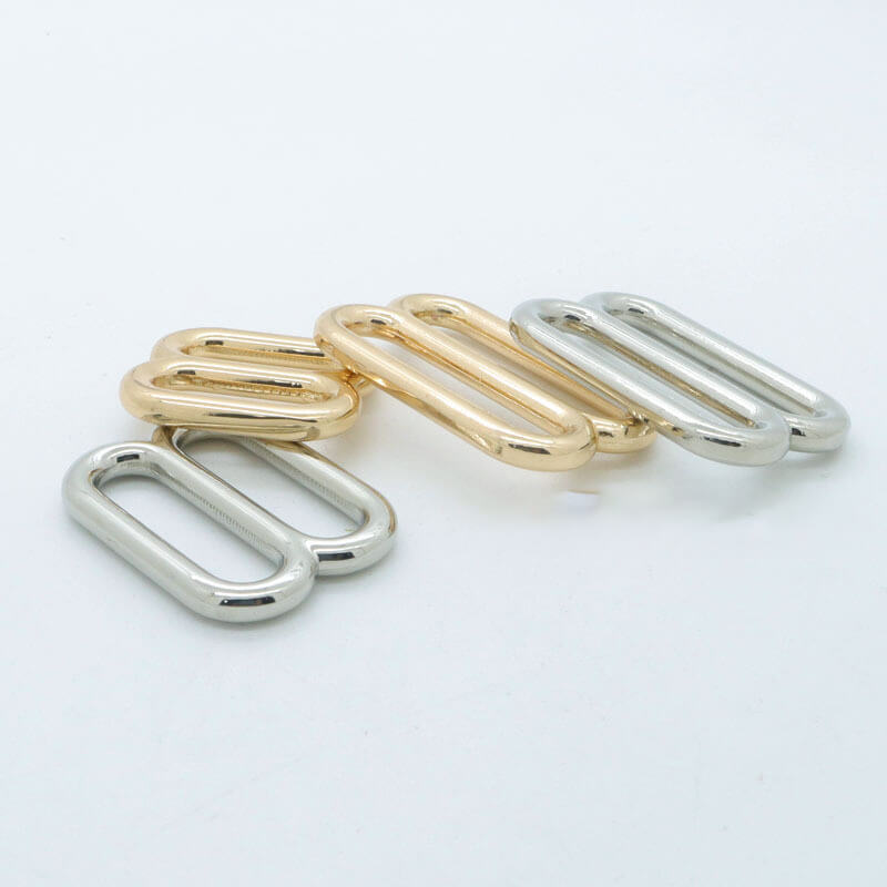 Single and Double Bar Strap Slide Buckles - Babylon Leather