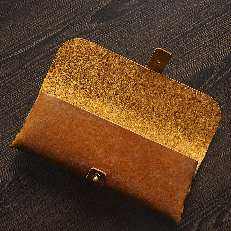 Large Zip Pencil Case – Babylon Leather