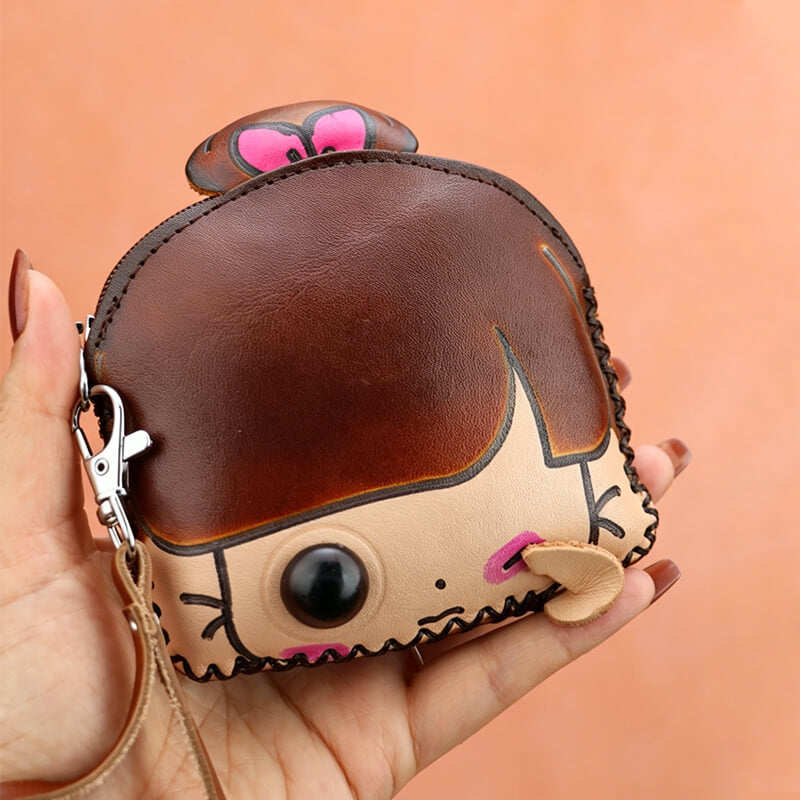 Little Girl Leather Coin Purse – Babylon Leather