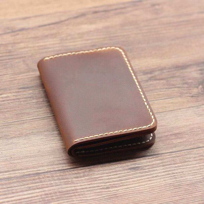 License & Card Case Crazy Horse Leather DIY Kit – Babylon Leather