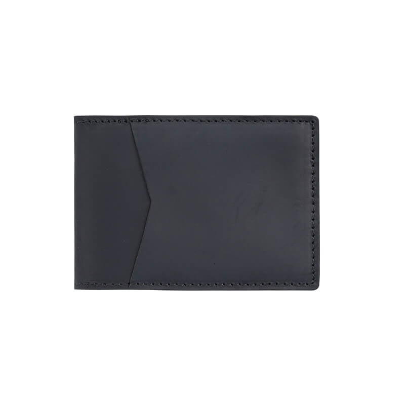 European Style License Holder – Babylon Leather - Babylon LeatherBabylon LeatherAN59-Black-Crazy Horse Leather