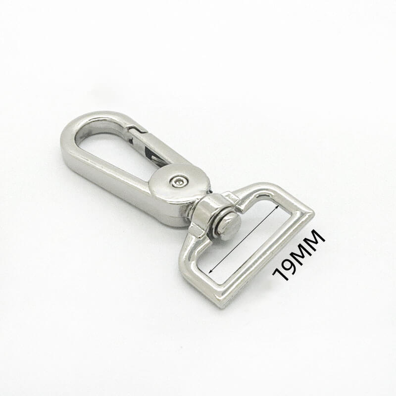 Wide Eye Swivel Snap Hook - Babylon Leather