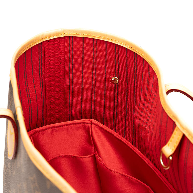 Satin Bag Insert Organizer for Neverfull-Style Tote Bags