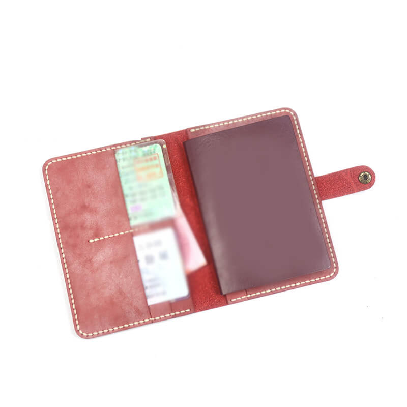 Passport Holder Ticket Case Fog Wax Leather DIY Kit – Babylon Leather