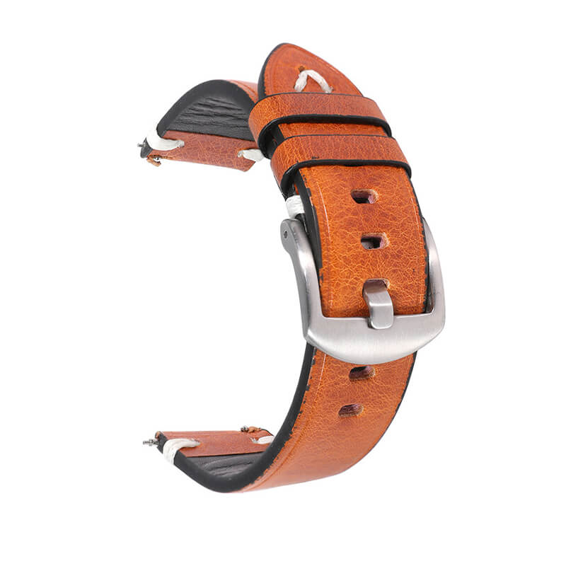 Oil-Waxed Top Grain Leather Quick Release Watch Strap – Babylon Leather