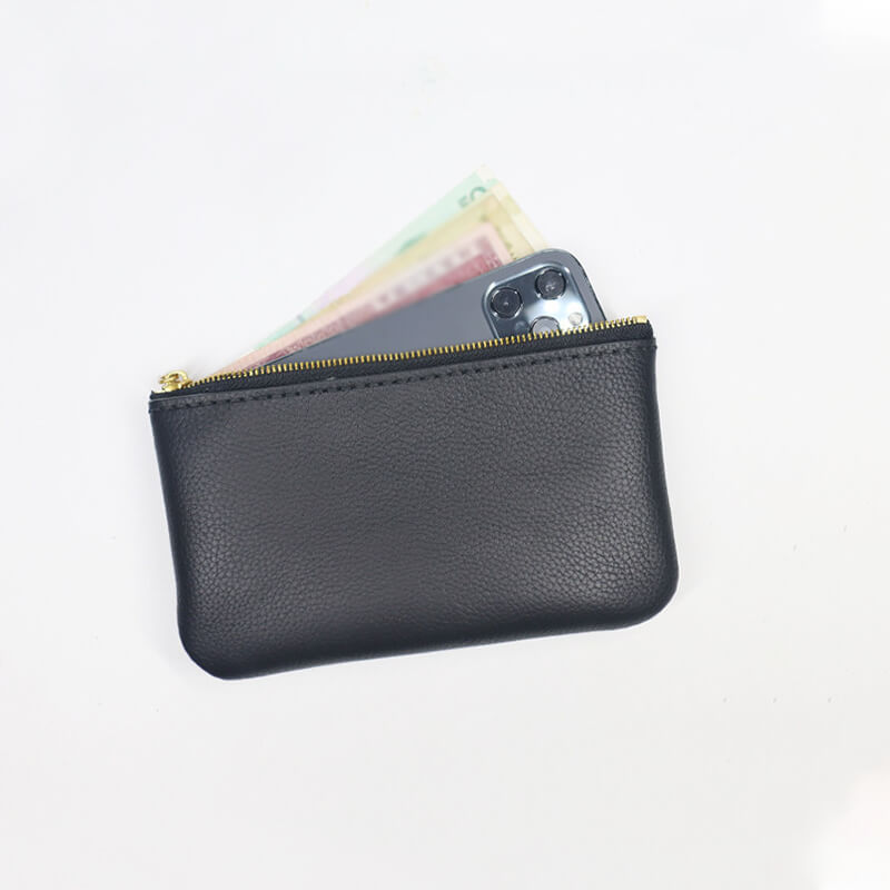 Zip Cosmetic Phone Coin Pouch Leather DIY Kit – Babylon Leather