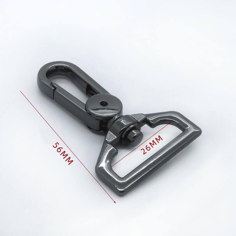 Wide Eye Swivel Snap Hook - Babylon Leather