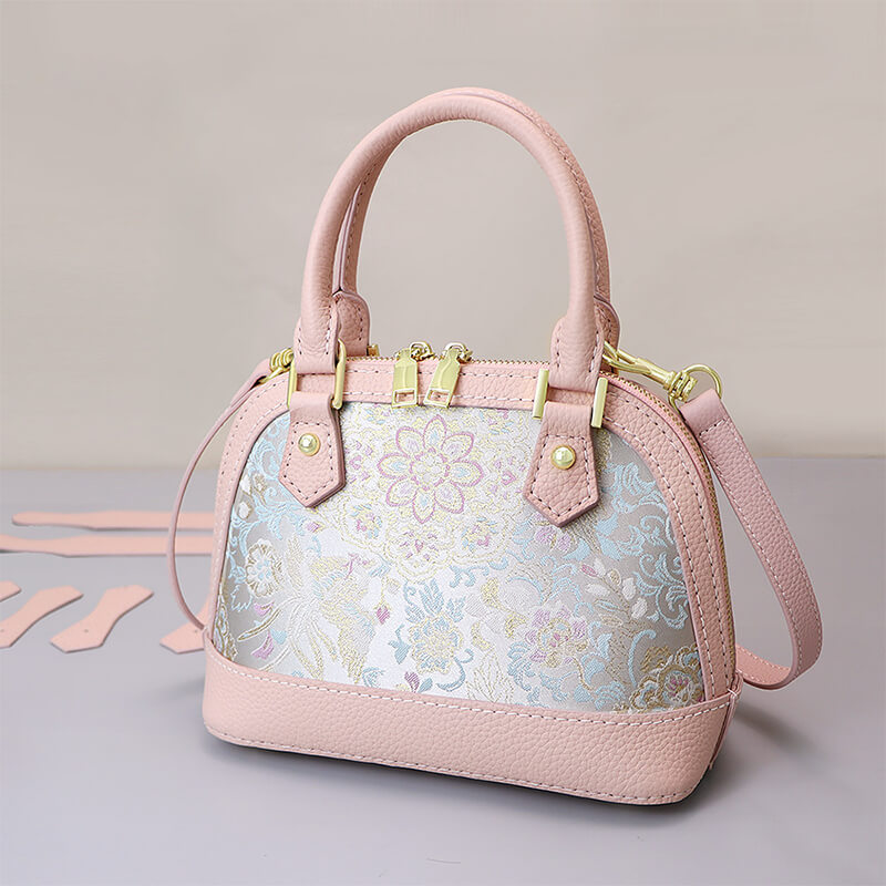 Customizable Fabric Panel Dome Crossbody Bag DIY Kit – Babylon Leather
