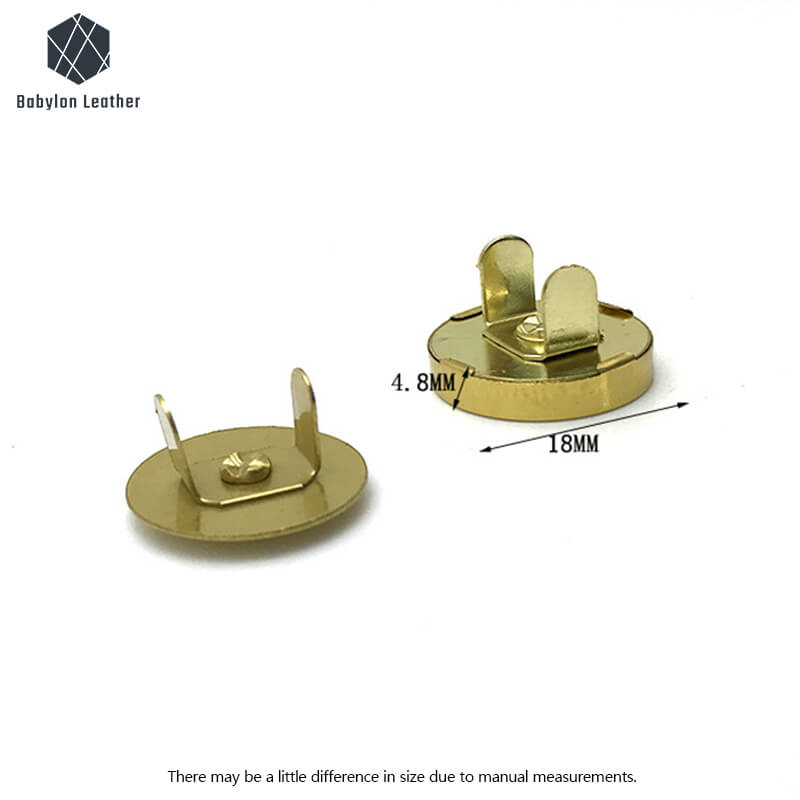 Round Magnetic Wallet Clip Magnetically Operated Lock