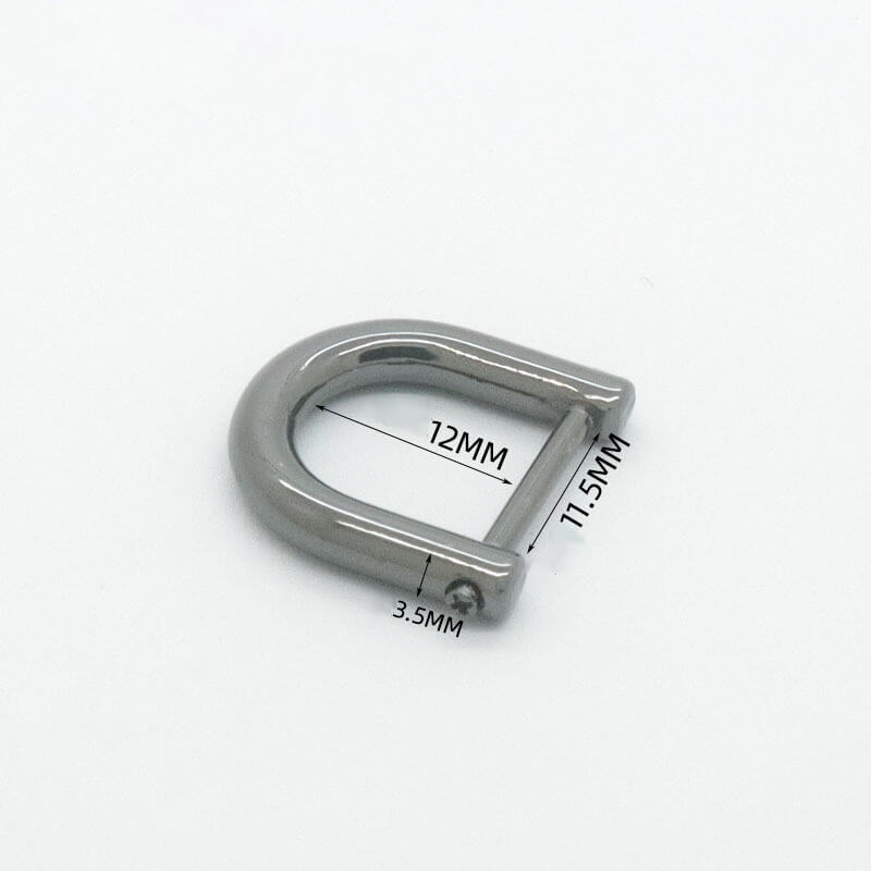 Screw-In D-Ring Connector - Babylon Leather