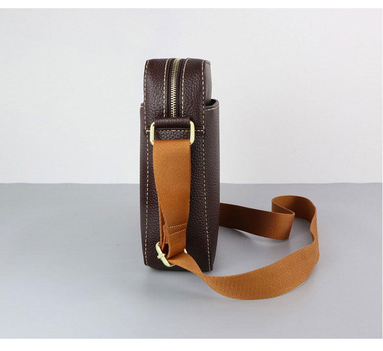 Men’s Messenger Leather Shoulder Bag DIY Kit – Babylon Leather