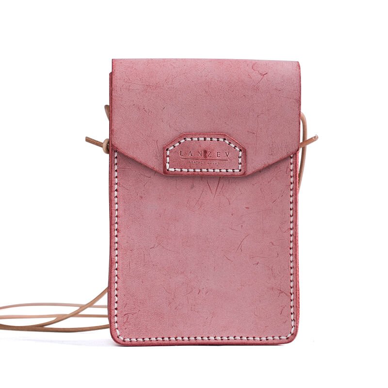 Fog Wax Leather Square Bag DIY Craft Kit – Babylon Leather - Babylon LeatherBabylon LeatherLZ51 - Pink - Fog Wax Leather