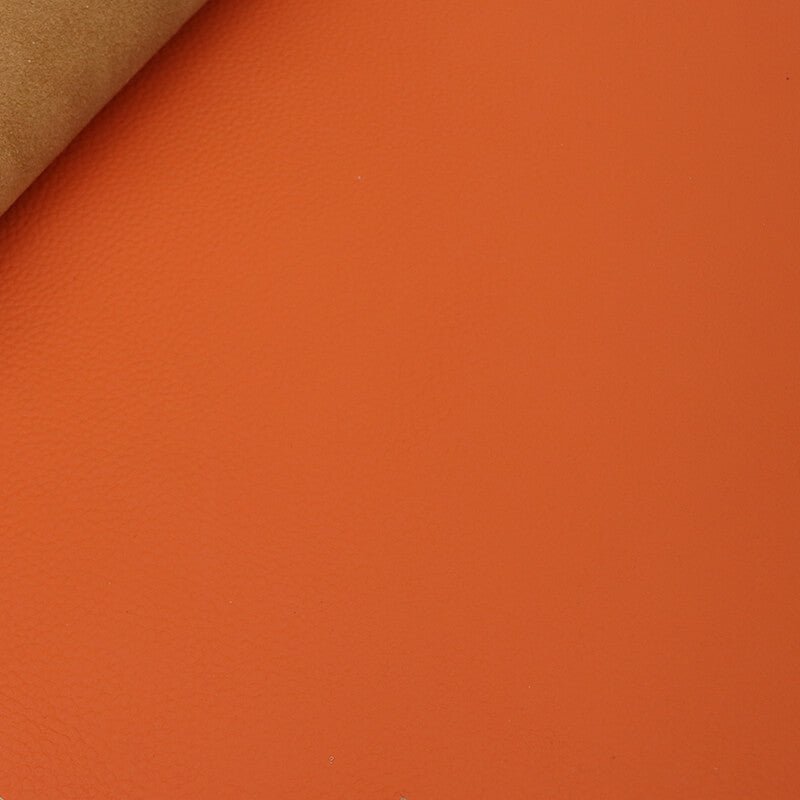 Full Grain Lychee Leather – Babylon Leather - Babylon LeatherBabylon LeatherLT009-Orange-2.0-2.3mm-5 sq. ft.
