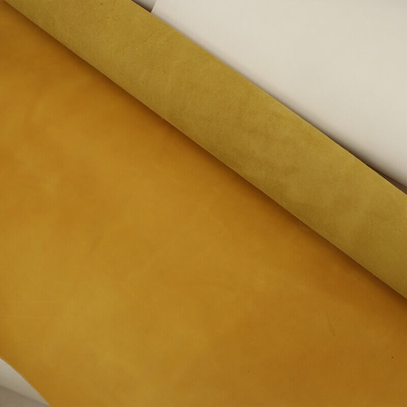 Full Grain Vegetable Tanned Leather – Babylon Leather - Babylon LeatherBabylon LeatherLT001-Yellow-1.0-1.4mm-5 sq. ft.