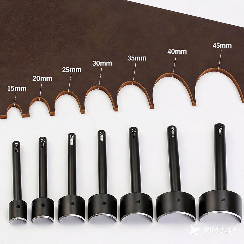 Half-Round Corner Punch High Carbon Steel for Leather – Babylon Leather - Babylon LeatherBabylon LeatherXH03-15mm