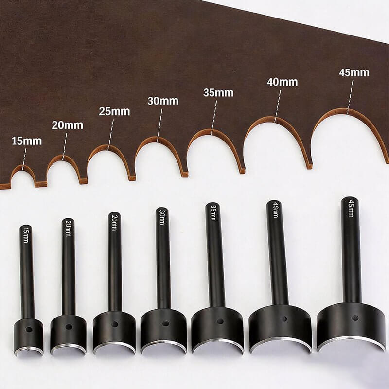 Half-Round Corner Punch High Carbon Steel for Leather – Babylon Leather - Babylon LeatherBabylon LeatherXH03-15mm