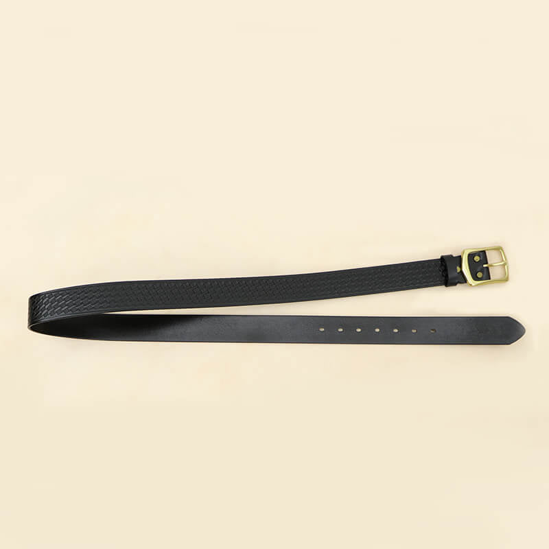 Handcrafted Full - Grain Leather Belt with Solid Brass Buckle – Babylon Leather - Babylon LeatherBabylon LeatherLB01-Black-41"    |    105 cm