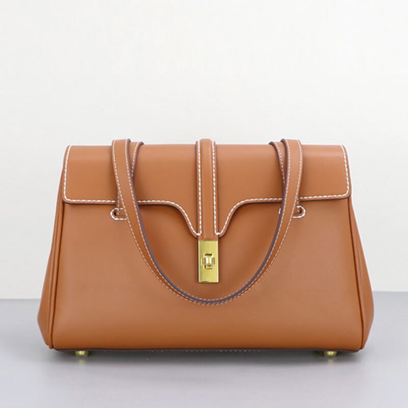 Hardware Kit for Large Soft Leather Tote Bag – Babylon Leather - Babylon LeatherBabylon LeatherSY46-HW-Gold-Caramel