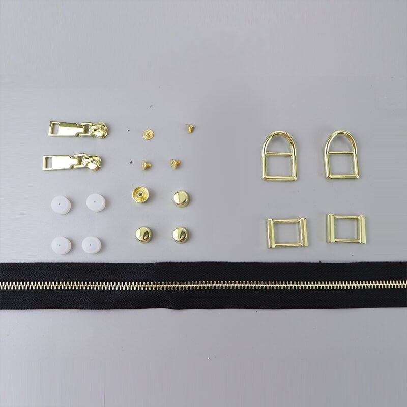 Hardware Kit for Leather Shell Handbag – Babylon Leather - Babylon LeatherBabylon LeatherSY124 & SYR43-HW-Gold-White