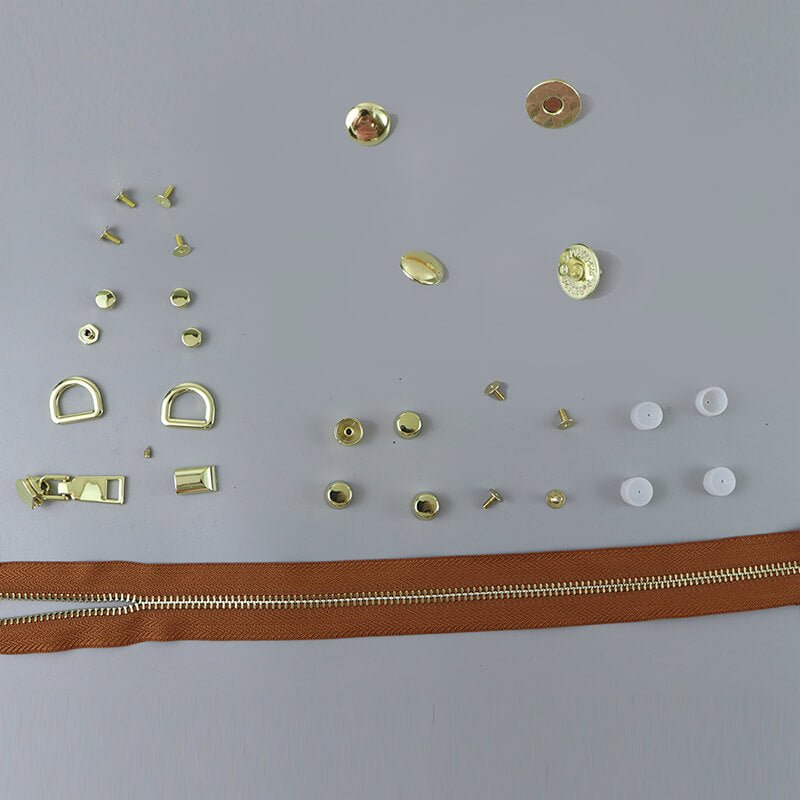Hardware Kit for Leather Tote Bag Set – Babylon Leather - Babylon LeatherBabylon LeatherSY43-HW-Gold