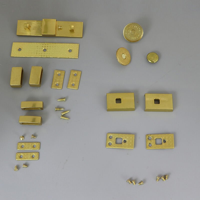 Hardware Kit for Manhattan-Style Leather Bag – Babylon Leather - Babylon LeatherBabylon LeatherSY41-HW-Gold