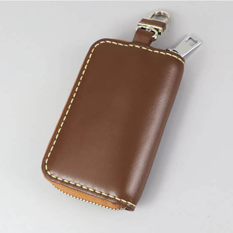 Hardware Kit for Zipper Pouch Card Holder – Babylon Leather - Babylon LeatherBabylon LeatherSY81-HW-Silver-Brown