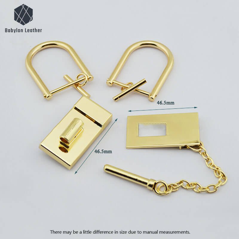 Hardware Set for Bag Fashion Twist Lock（1 PACK） - Babylon LeatherBabylon LeatherTL - 118